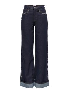 Джинсы с широкими штанинами ONLY ONLHOPE, темно-синий