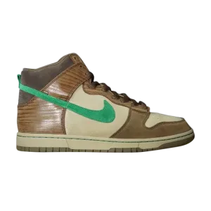 Кроссовки Nike Dunk High Premium SB 'Tweed Classic Green', зеленый