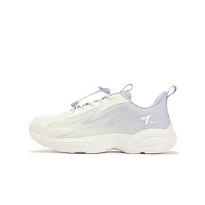 Износостойкие, дышащие, нескользящие, низкие кроссовки для детей и подростков XTEP, белый/фиолетовый