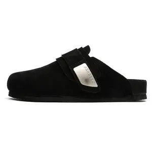 Сандалии с закрытым носком, устойчивые к истиранию и скольжению, унисекс MUPPLE, Black