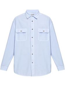 Рубашка на пуговицах LOEWE, синий