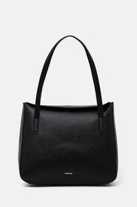 Сумка Calvin Klein с ручками на магнитной застежке, черный