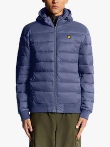 Куртка-пуховик с капюшоном и молнией спереди Lyle & Scott, Graystone