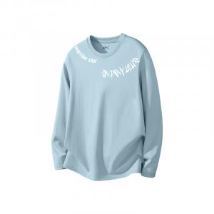 Футболка Unisex Crew Neck Moderate Straight Fit WARRIOR, светло-синий