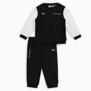 Комплект из 2 предметов: куртка и штаны для малышей Bmw M Motorsport Matching Sets Puma, черный