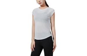 Футболка с рукавом реглан женская серая Under Armour, серый