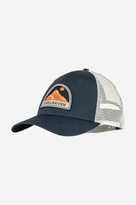 Бейсбольная кепка с бейджем Fjallraven, темно-синий