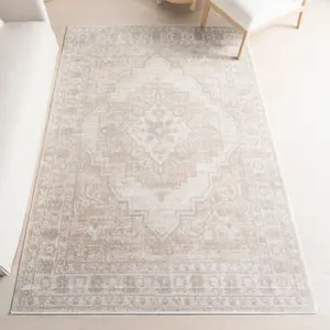 Ковер Zillah Traditional Medallion Area Rug nuLOOM, 305x427 см, бежевый