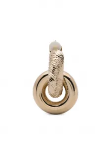 Серьги с фактурным эффектом Nº21, золотистый