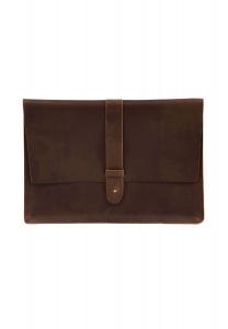 Кожаный чехол для ноутбука Aspen 20,5 см BUCKLE & SEAM, коричневый