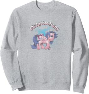 Толстовка My Little Pony Retro Firefly Miniature Pony Cloudy Portrait, серая
