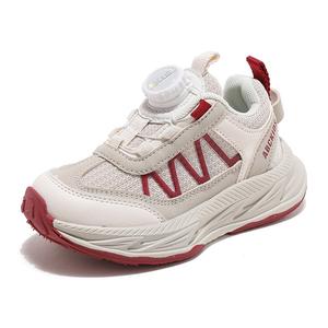 ABC KIDS Детские кроссовки с низким верхом, устойчивые к износу, бежево-красные, для повседневной носки