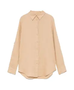 Рубашка с длинными рукавами Karrie Ralph Lauren, коричневый