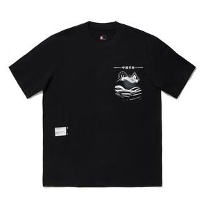 LiNing Футболка унисекс черная