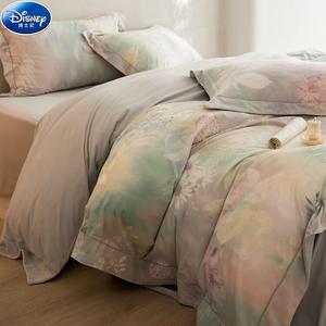 Disney Комплект постельного белья 4 предмета, размер 200 см, пододеяльник 220x240 см, цвет тинглан