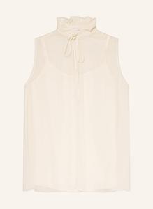 Топ с оборками Mrs & Hugs, бежевый