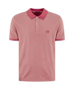 Рубашка-Поло с коротким рукавом C.P. Company, розовый