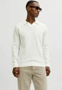 Свитер-Пуловер Jack & Jones Premium, Cloud Dancer