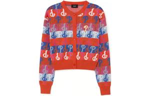 Футболка Philadelphia Phillies женская красная MLB