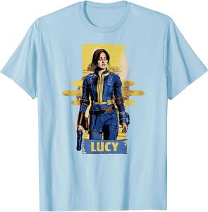 Футболка Люси, синяя Fallout