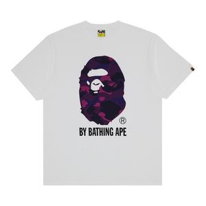 Футболка BAPE Color Camo By Bathing Ape Tee, White/Purple