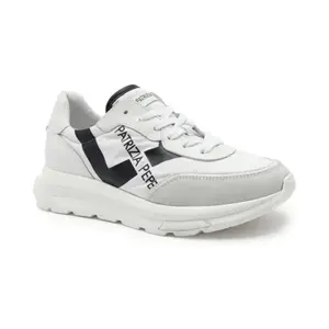 Кожаные кроссовки Patrizia Pepe, белый