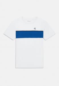 Футболка Calvin Klein Jeans PANEL COLORBLOCK UNISEX, Bright White/White
