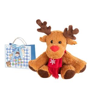 Мягкая и милая плюшевая кукла олененка высотой 30 см XIWANTONG