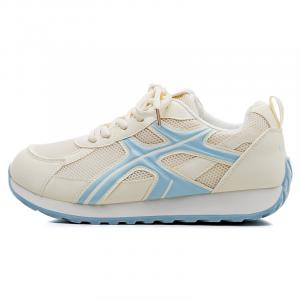 HUANQIU Женские низкие повседневные кроссовки Yellow Blue, устойчивые к истиранию, легкие и дышащие