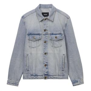 WE11DONE Хлопковая джинсовая куртка, Blue