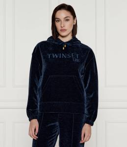 Толстовка Twinset U&B Loose fit, темно-синий