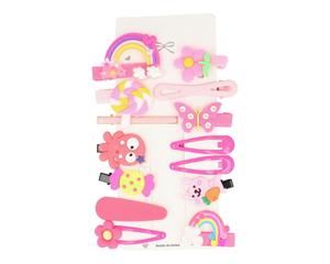 Набор детских булавок розового цвета, 14 штук Inna Marka