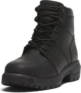 Timberland PRO мужские ботинки Montauk 6 дюймов со стальным защитным носком, Jet Black