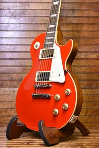 Epiphone Les Paul Standard 50-х годов, однотонная верхняя декa, кардинально-красный