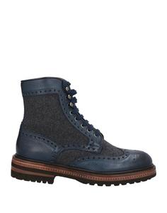 Ботильоны Santoni, темно-синий