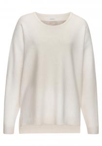 Тонкий вязаный свитер Elbsand Sweater, кремовый