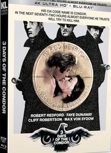 Диск 4K UHD 3 Days Of The Condor [1975]
