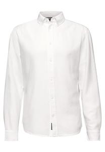 Рубашка Slim Fit на пуговицах Street One MEN, белый