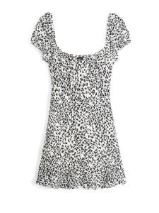 Платье Bershka, белый