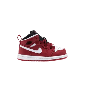 Кроссовки Air Jordan 1 Mid BT 'Red', красный