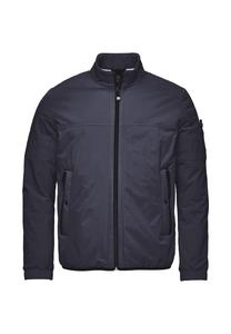 Всесезонная летняя куртка с практичным карманом на рукаве New Canadian, синий