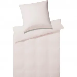 Элегантное постельное белье Solid Stripe, приятное на ощупь Elegante, цвет rosé