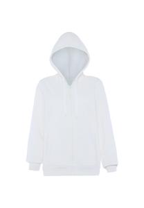 Толстовка с капюшоном на молнии Libbi, белый