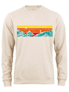 Толстовка Cotton Prime Sweatshirt Berge Let's Hiking, бежевый