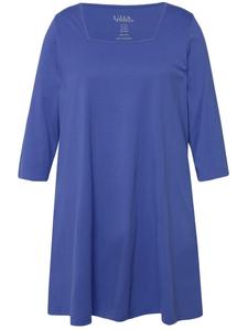 Футболка Ulla Popken Longshirt, цвет blau lila