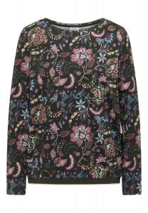 CECIL Лонгслив в цвете хаки