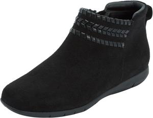 Женские ботильоны Comfortview широкого размера Farren, Black