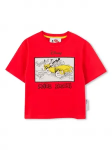 Футболка из коллаборации с Disney Marc Jacobs Kids, красный