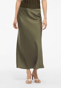 Юбка VILA VIELLETTE MIDI SKIRT, Dusty Olive/Olive