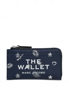 Кошелек на молнии Marc Jacobs, синий